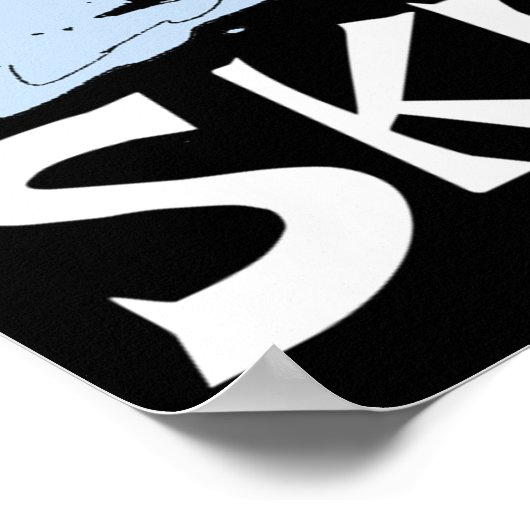 De Myakka Skunk Ape Poster (Hoek)