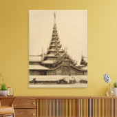 De Myei-nan of Hoofdzaal voor het publiek Canvas Afdruk (Insitu (Woonkamer))