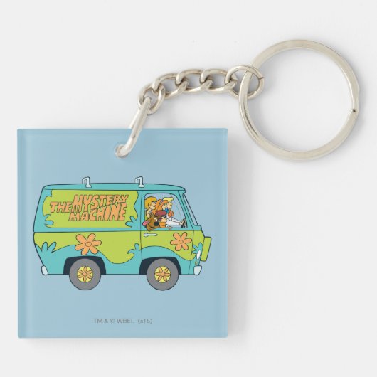 De mysterie rechterkant sleutelhanger (Achterkant)