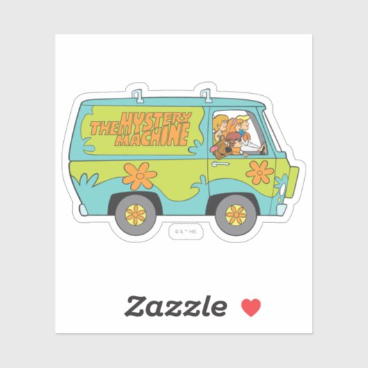 De mysterie rechterkant sticker (Vel)