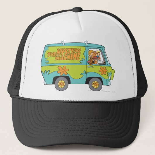 De mysterie rechterkant trucker pet (Voorkant)