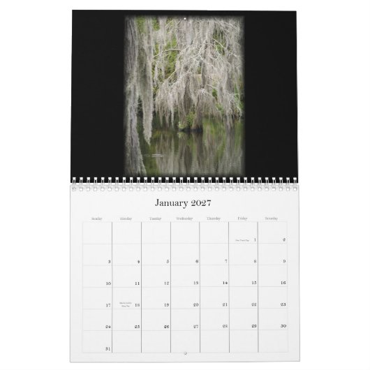 De mysterie van Louisiana 2011 Kalender (Jan 2027)