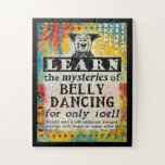 De mysteries van Belly Danseren - Funny Vintage Ad Legpuzzel<br><div class="desc">Grappig dat de  krantenadvertentie "Leer de mysteries van Belly Dancing" opnieuw werd voorgesteld</div>