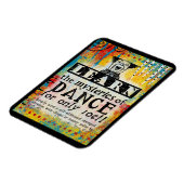 De mysteries van Dance - Funny Vintage Ad Magneet (Linkerzijde)