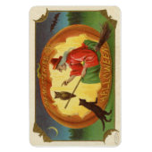 De mysteries van Halloween Witch  Magneet (Verticaal)