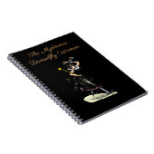 De mysterieuze damesvrouw notitieboek (Rechterzijde)