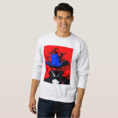 De mysterieuze heer Draag flair en zelfvertrouwen Trui (Voorkant volledig)