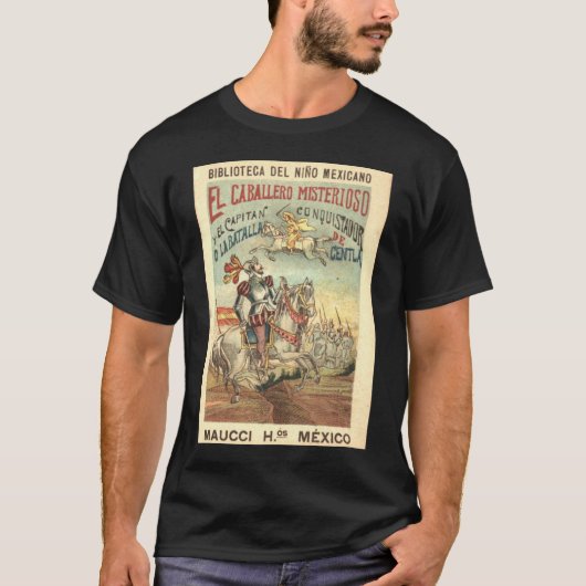  De mysterieuze herenman en het Pet van de Conquis T-shirt (Voorkant)