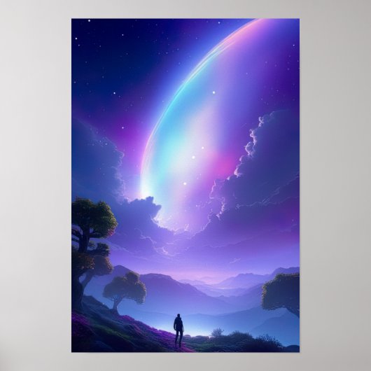 De Mysterieuze Maan en de Lone Tracker Poster (Voorkant)