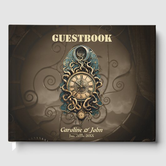 De mysterieuze steampunk beweging. gastenboek (Voorkant)