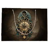 De mysterieuze steampunk beweging. groot cadeauzakje (Achterkant)
