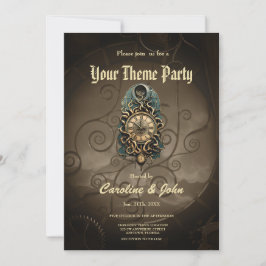 De mysterieuze steampunk beweging. kaart
