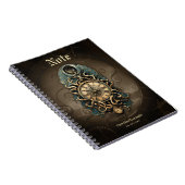 De mysterieuze steampunk beweging. notitieboek (Rechterzijde)