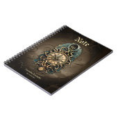 De mysterieuze steampunk beweging. notitieboek (Linkerzijde)
