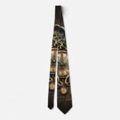 De mysterieuze steampunk beweging. stropdas (Achterkant)