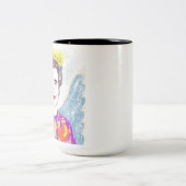 De mysterieuze tweekleurige koffiemok (Center)