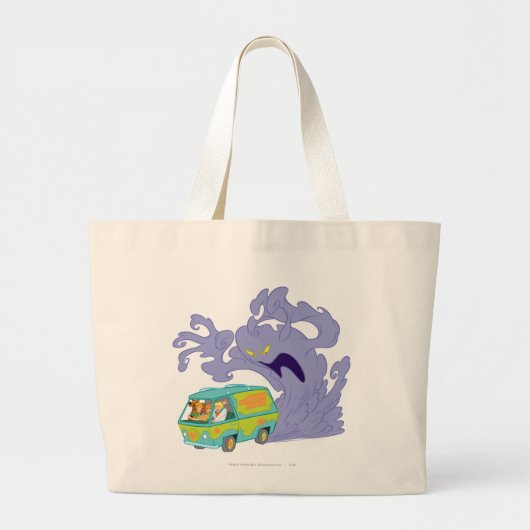 De Mystery Machine Escape Grote Tote Bag (Voorkant)