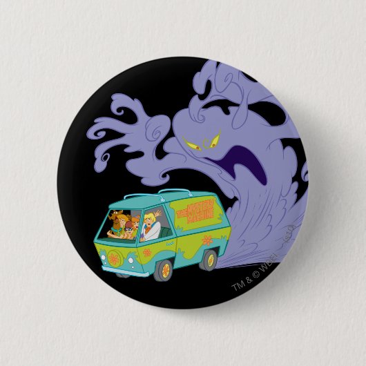 De Mystery Machine Escape Ronde Button 5,7 Cm (Voorkant)