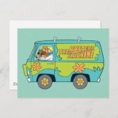 De Mystery Machine Linkerzijde Briefkaart (Voorkant / Achterkant)
