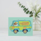 De Mystery Machine Linkerzijde Briefkaart (Staand voorkant)
