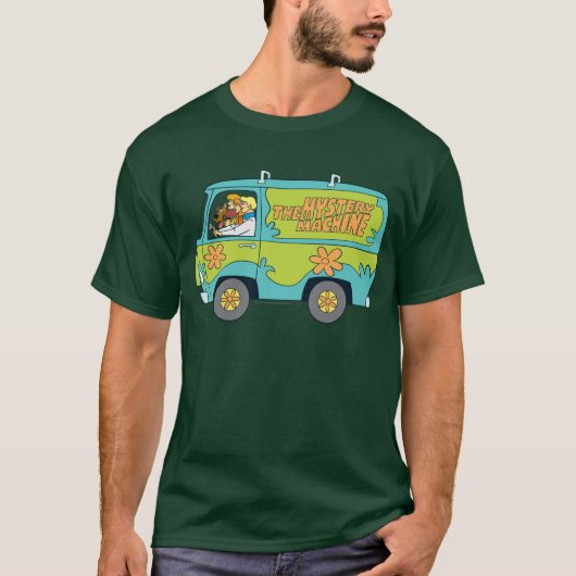 De Mystery Machine Linkerzijde T-shirt (Voorkant)