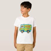 De Mystery Machine Linkerzijde T-shirt (Voorkant volledig)