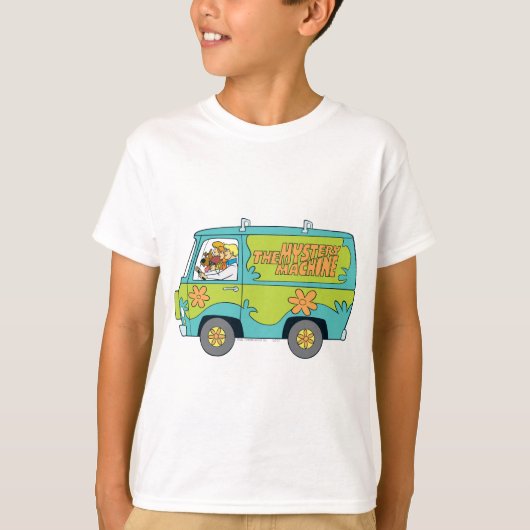 De Mystery Machine Linkerzijde T-shirt (Voorkant)