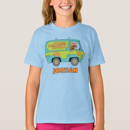 De Mystery Machine Rechterkant T-shirt (Voorkant)