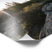 De "Mystery Rocks" in Cypress Hills SK Foto Afdruk (Hoek)