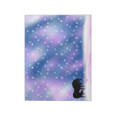 De Mystical Black Unicorn (laat het sneeuwen) Notitieblok (Linkerzijde)