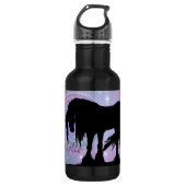 De Mystical Black Unicorn Waterfles (Voorkant)