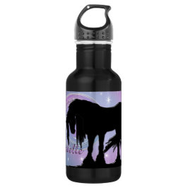 De Mystical Black Unicorn Waterfles