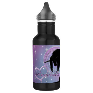 De Mystical Black Unicorn Waterfles