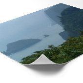 De Mystical Cliffs van het Grote eiland Poster (Hoek)