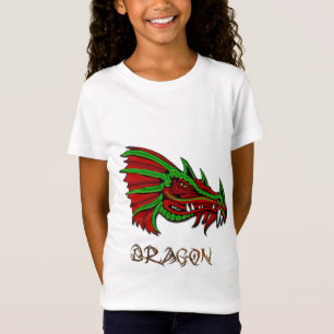 De Mystical Dragon Fantasy Art herken T-shirt