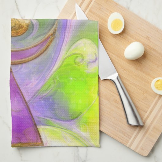 De mystiek theedoek (Quarter Fold)