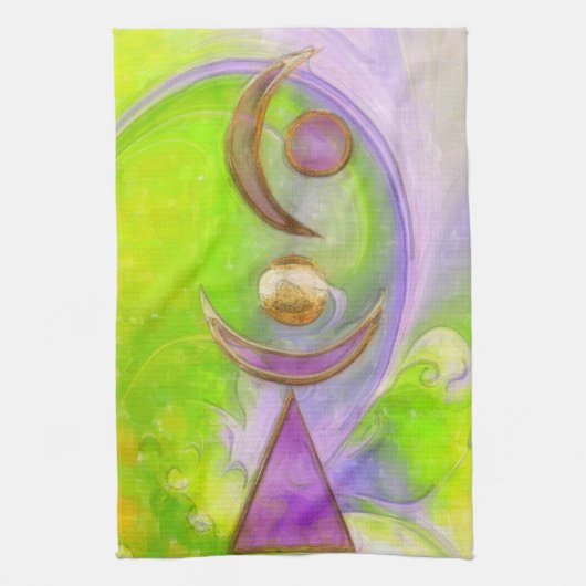 De mystiek theedoek (Verticaal)