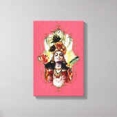 De mystiek van India 24 - omhulde canvas (Voorkant)