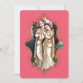 de mystiek van India 26 - Wenskaart Aankondiging (Voorkant)