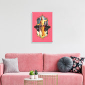 De mystiek van India 31 - omheind canvas Afdruk (Insitu (Woonkamer))