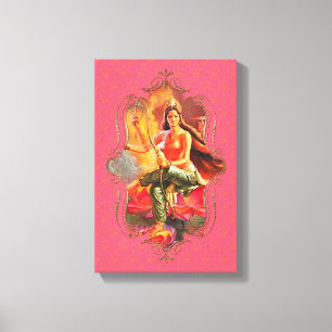 De mystiek van India 40 - omgepakt Canvas Afdruk