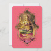 De mystiek van India 40 - Wenskaart Aankondiging (Voorkant)