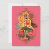 De mystiek van India 41 - Wenskaart Aankondiging (Voorkant)