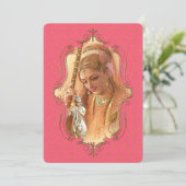 de mystiek van India 44 - Wenskaart Aankondiging (Staand voorkant)