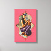 De mystiek van India 47 - omcirkeld Canvas (Voorkant)