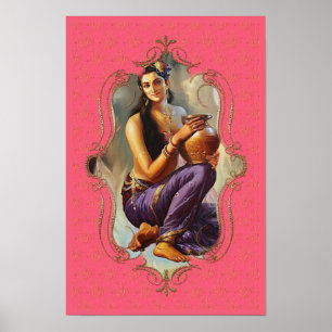 de mystiek van India 48 - Poster