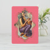 de mystiek van India 48 - Wenskaart Aankondiging (Staand voorkant)