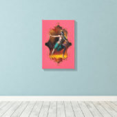 De mystiek van India 50 - omgepakt Canvas Afdruk (Insitu (Houten vloer))