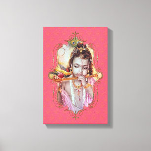 De mystiek van India 51 - omheind canvas