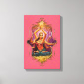 De mystiek van India 53 - omgepakt Canvas (Voorkant)